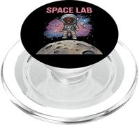 Funny Chocolate Labrador Astronomy Astrophysics Astronauts PopSockets PopGrip for MagSafe