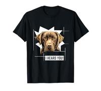 Funny Chocolate Labrador Retriever Dog Owner Humor T-Shirt