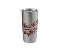 Funny Chocolate Thunder Meme Dessert Power Sweet Tooth Stainless Steel Insulated Tumbler