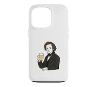 Funny Chopin Beer Pianist Classical Music Composer Humor Case for iPhone 13 Pro