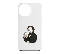Funny Chopin Beer Pianist Classical Music Composer Humor Case for iPhone 13 Pro Max