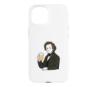 Funny Chopin Beer Pianist Classical Music Composer Humor Case for iPhone 15