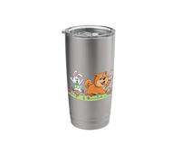 Funny Chow Chow Bunny Easter Egg Kids Mens Womens Easter Day Stainless Steel Insulated Tumbler