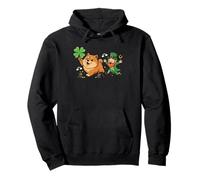 Funny Chow Chow Clover St Patricks Day Womens Mens Kids Pullover Hoodie