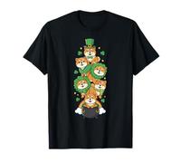 Funny Chow Chow Clover St Patricks Day Womens Mens Kids T-Shirt