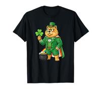 Funny Chow Chow Leprechaun St Patricks Day Womens Mens Kids T-Shirt