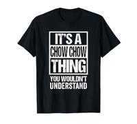 Funny Chow Chow Parent Quote Dog Lover Value Graphic T-Shirt, Men, Black, XL