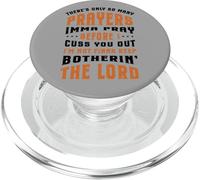 Funny Christian Faith So Many Prayers Imma Pray Before Cuss PopSockets PopGrip for MagSafe