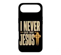 Funny Christian Misquote I Never Said That Jesus Cross Case for iPhone Air