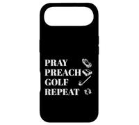 Funny Christian Pray Preach Golf Repeat Pastor Minister Case for iPhone Air