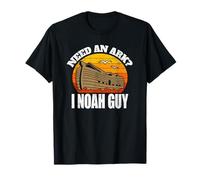Funny Christian Pun Humor Need An Ark I Noah Guy T-Shirt