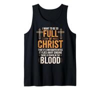 Funny Christian Religious Servant Of God Faithful Jesus Tank Top