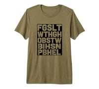 Funny Christian Sarcastic Bible Verse Love Difficult People Premium T-Shirt