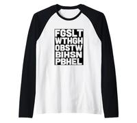 Funny Christian Sarcastic Bible Verse Love Difficult People Raglan Baseball Tee