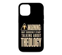 Funny Christian Warning May Suddenly Start Talking Theology Case for iPhone 12/12 Pro