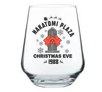 Funny Christmas Action Film Pint Glass - Personalised Beer Gift for Men, Novelty Movie Lover Gift for Dad Boyfriend Husband, Funny Christmas Eve Present