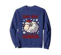 Funny Christmas, Bah Humbug,Grumpy Sheep, Family Matching Sweatshirt