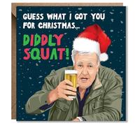 Funny Christmas Card - Cheeky and Humorous Holiday Greeting for Friends, Him, or Her - Perfect Festive Card for Laughs and Holiday Fun (Jeremy Clarkson)