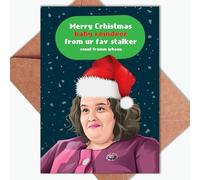 Funny Christmas Card - Cheeky and Humorous Holiday Greeting for Friends, Him, or Her - Perfect Festive Card for Laughs and Holiday Fun (Baby Reindeer)