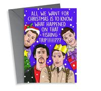 Funny Christmas Card - Gavin and Stacey - Fishing Trip