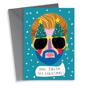 Funny Christmas Card - George Michael - Have Faith