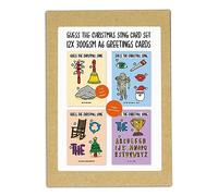 Funny Christmas Card Pack, Christmas Song Card, Christmas Carol Card, Guess The Song Card, Musical Christmas, Cards for Family