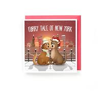 Funny Christmas Card, Xmas Card, Pun, The Pogues, Fairy Tale of New York, Furry Tale of New York