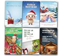 Funny Christmas Cards Pack Xmas Multipacks Friends Neighbours Work Colleagues for Him or Her