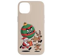 Funny Christmas Characters Chaos Season Holiday Xmas Case for iPhone 14 Plus
