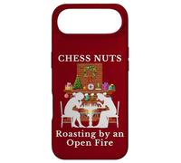 Funny Christmas Chess Nuts Roasting by Open Fire Word Humor Case for iPhone Air