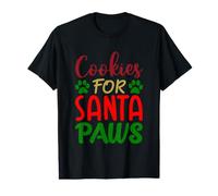 Funny Christmas Cookies for Santa Paws Dog Value Graphic T-Shirt