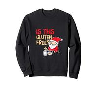 Funny Christmas Cookies Santa Is This Gluten Free Sweatshirt