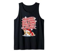 Funny Christmas Corgi Meme Just Gonna Jingle Some Popular Tank Top