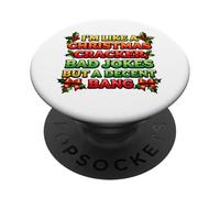 Funny Christmas Cracker Bad Joke Decent Bang PopSockets Adhesive PopGrip