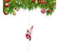 Funny Christmas Decorations - Comic Holiday Tree Decoration Collection, Whimsical Santa Pendant Set, Festive Novelty Ornament | Ideal for Windowsill, Bedroom, Balcony, Doorway, Wall, Garden