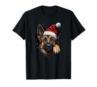 Funny Christmas Dog Lover Owner Xmas German Shepherd Dogs T-Shirt
