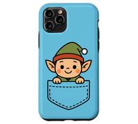 Funny Christmas Elf Pocket Pal Santa's Elves Cute Holiday Case for iPhone 11 Pro