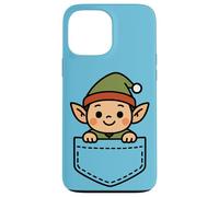 Funny Christmas Elf Pocket Pal Santa's Elves Cute Holiday Case for iPhone 13 Pro Max