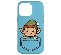 Funny Christmas Elf Pocket Pal Santa's Elves Cute Holiday Case for iPhone 14 Pro Max