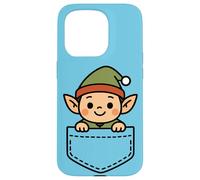 Funny Christmas Elf Pocket Pal Santa's Elves Cute Holiday Case for iPhone 15 Pro