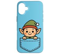 Funny Christmas Elf Pocket Pal Santa's Elves Cute Holiday Case for iPhone 16 Plus