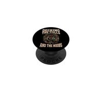 Funny Christmas Gaming Decking The Halls And Noobs Boy Girl PopSockets Adhesive PopGrip