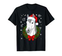 Funny Christmas Horse Lover Rider Love T-Shirt