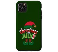 Funny Christmas in July Summer Elf Santa Xmas Men Women Case for iPhone 11 Pro Max