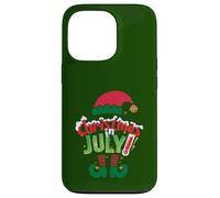 Funny Christmas in July Summer Elf Santa Xmas Men Women Case for iPhone 13 Pro