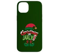 Funny Christmas in July Summer Elf Santa Xmas Men Women Case for iPhone 14 Plus
