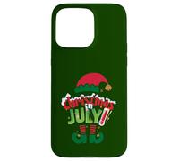 Funny Christmas in July Summer Elf Santa Xmas Men Women Case for iPhone 15 Pro Max