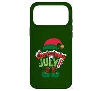 Funny Christmas in July Summer Elf Santa Xmas Men Women Case for iPhone 17 Pro Max