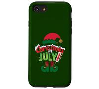 Funny Christmas in July Summer Elf Santa Xmas Men Women Case for iPhone SE (2020) / 7/8