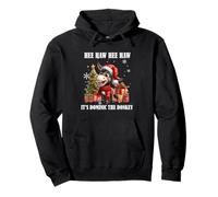 Funny Christmas Italian Christmas Donkey Dominic The Donkey Pullover Hoodie